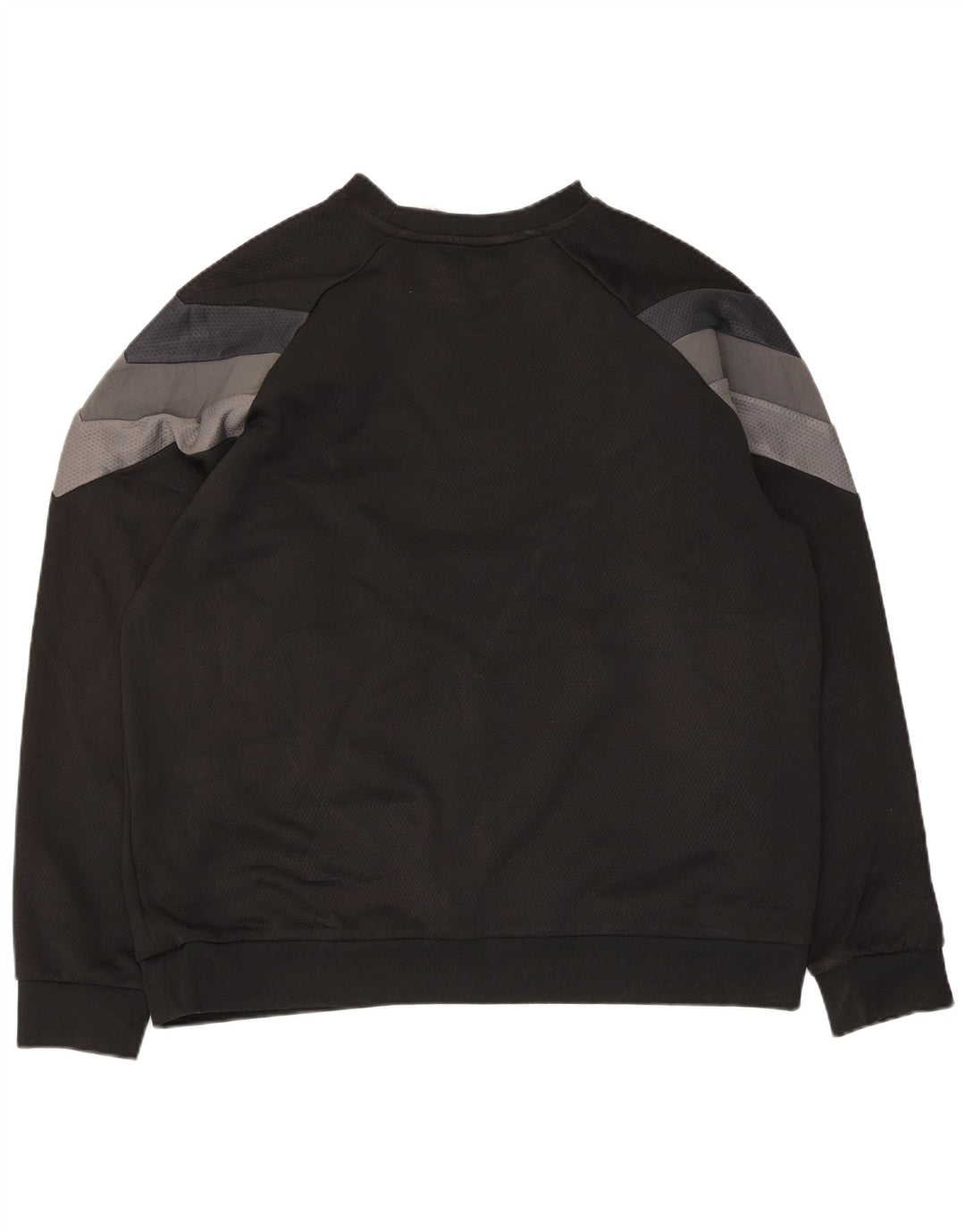 Мужская толстовка Adidas Jumper XL, черный полиэстер с цветными блоками