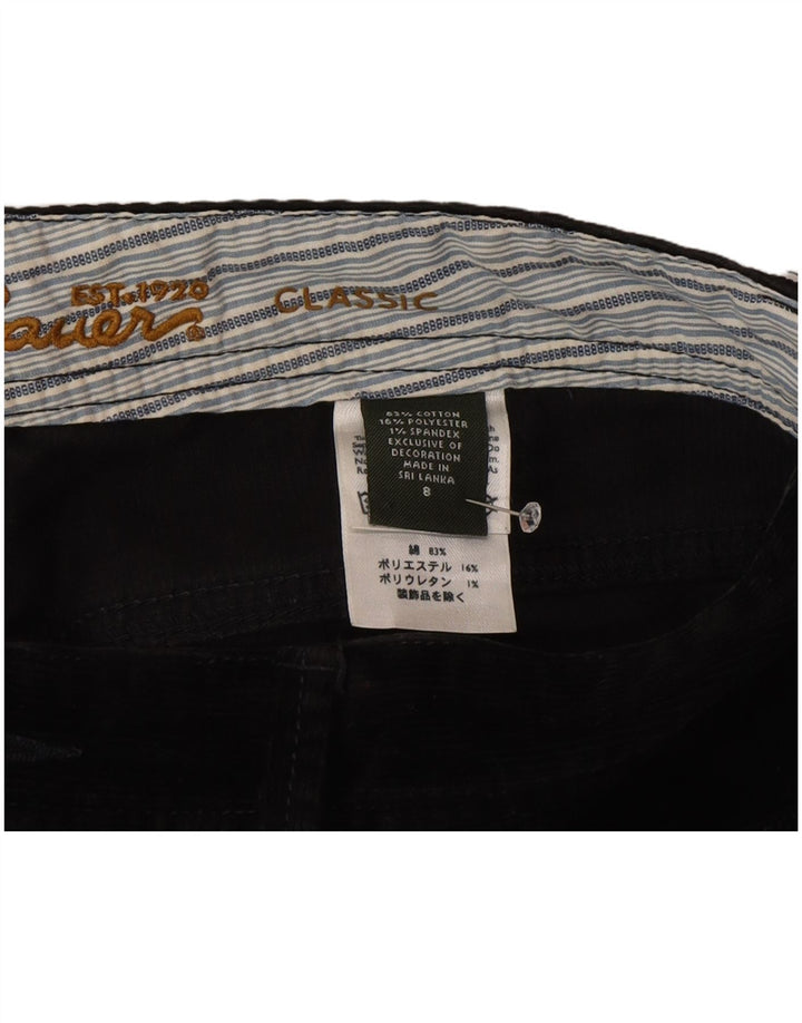 Женские классические вельветовые брюки Eddie Bauer, США 8, средние W30 L32, черные