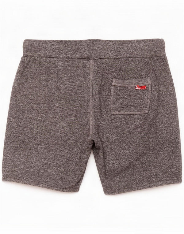 Superdry Мужские спортивные шорты с рисунком, большие серые хлопковые крапинки