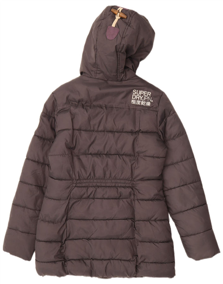 Мужская утепленная куртка из шерпы Superdry UK 10, маленький серый полиэстер