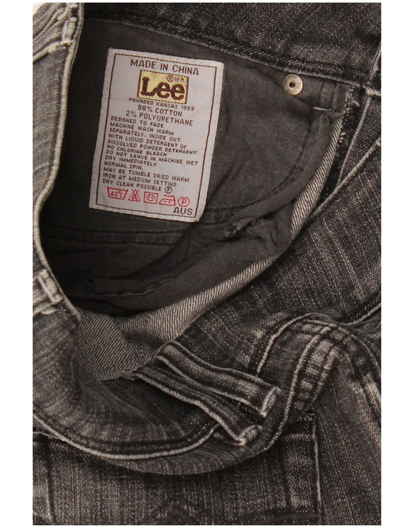 Женские прямые джинсы Lee W26 L34, серый хлопок
