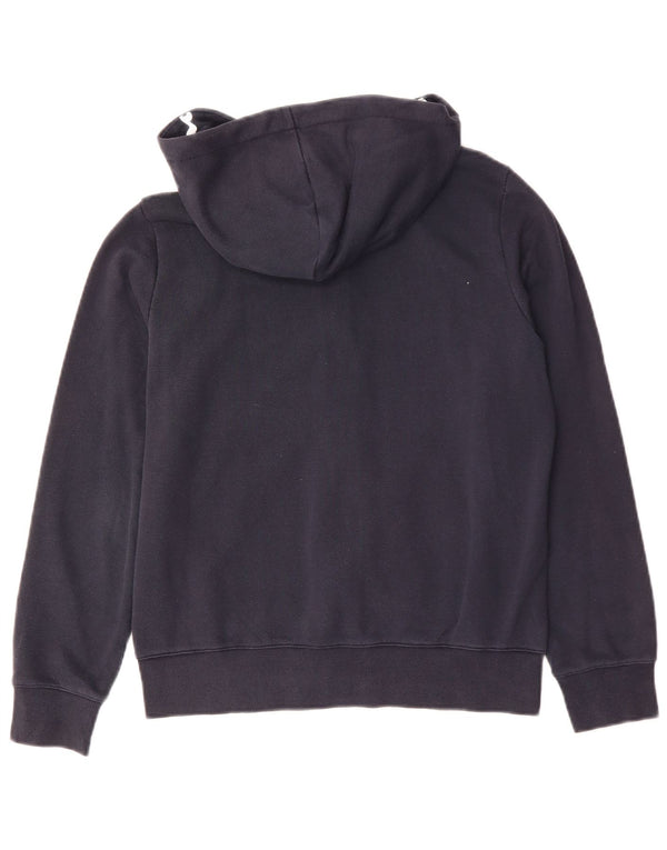 Женский свитер с капюшоном на молнии CHAMPION UK 14, средний темно-синий, хлопок