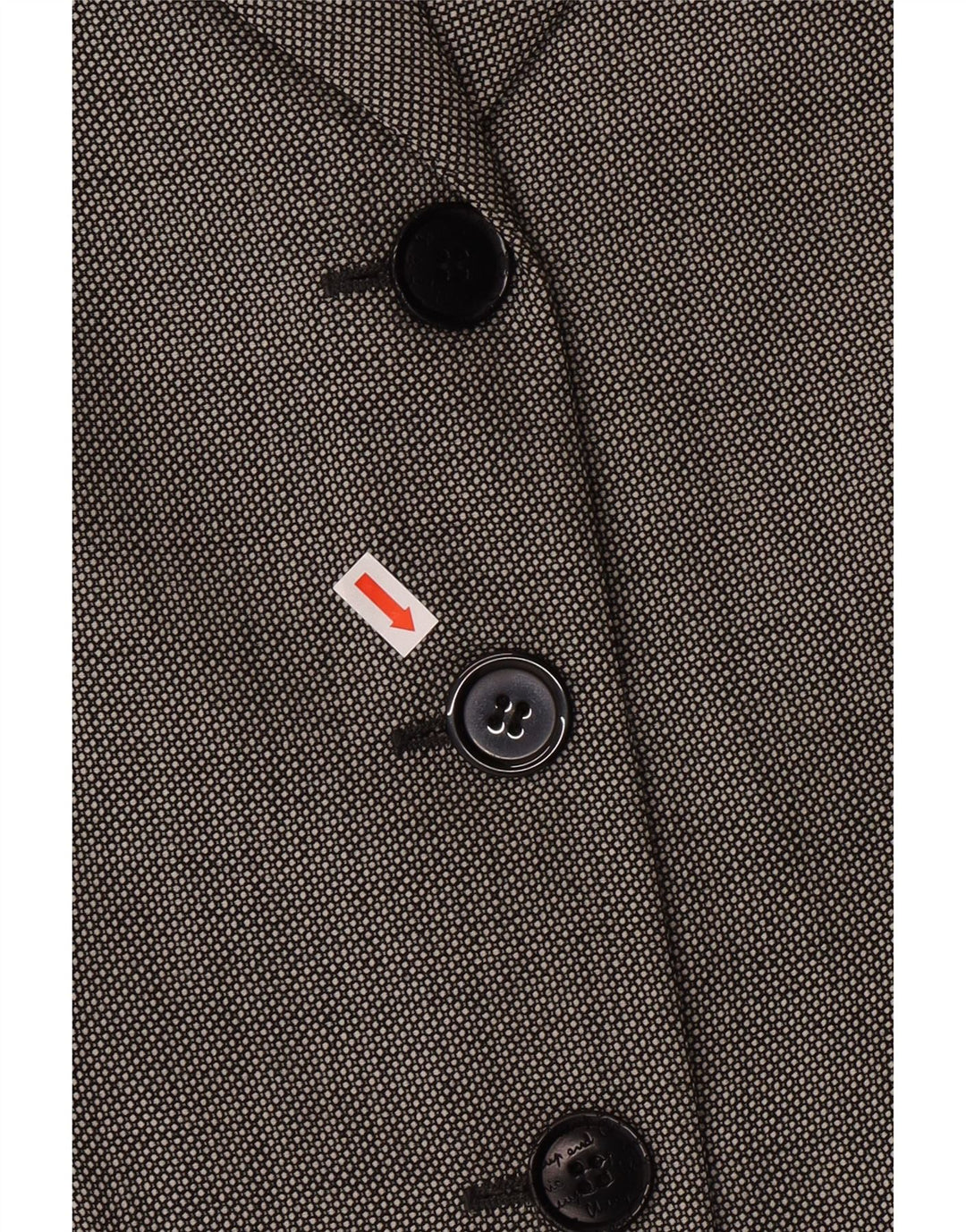 MOSCHINO Женский дешевый и шикарный пиджак UK 14, большой серый классический