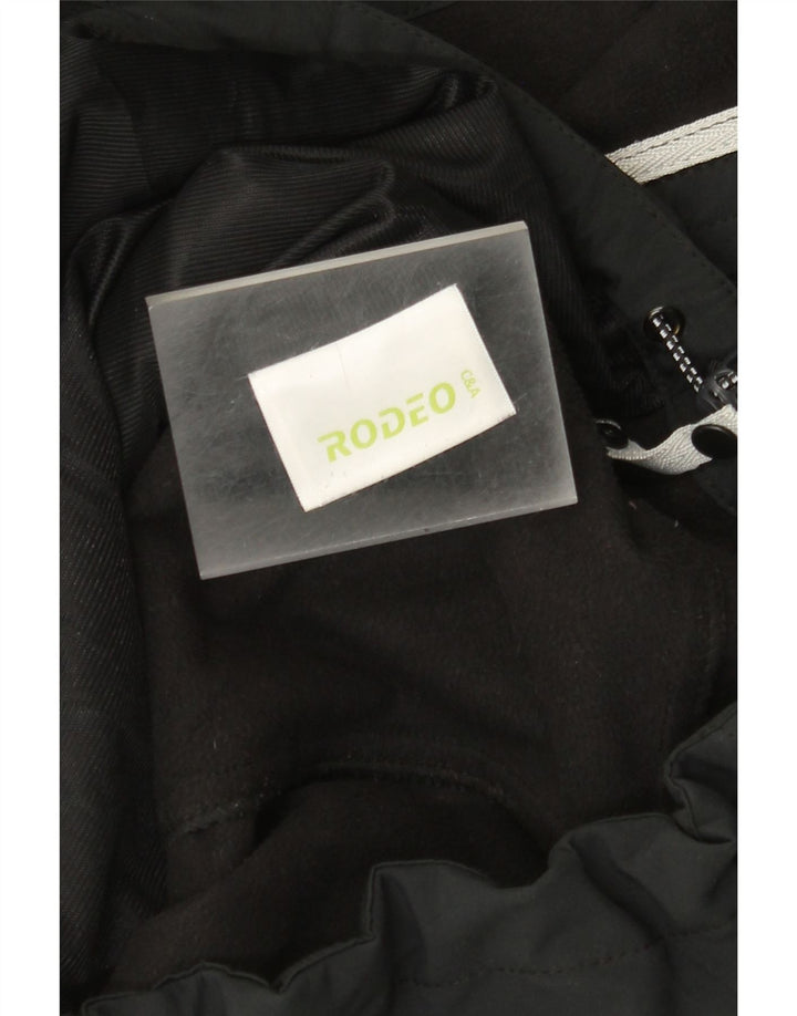 Мужская ветровка Rodeo с капюшоном UK 42 XL, черный полиэстер