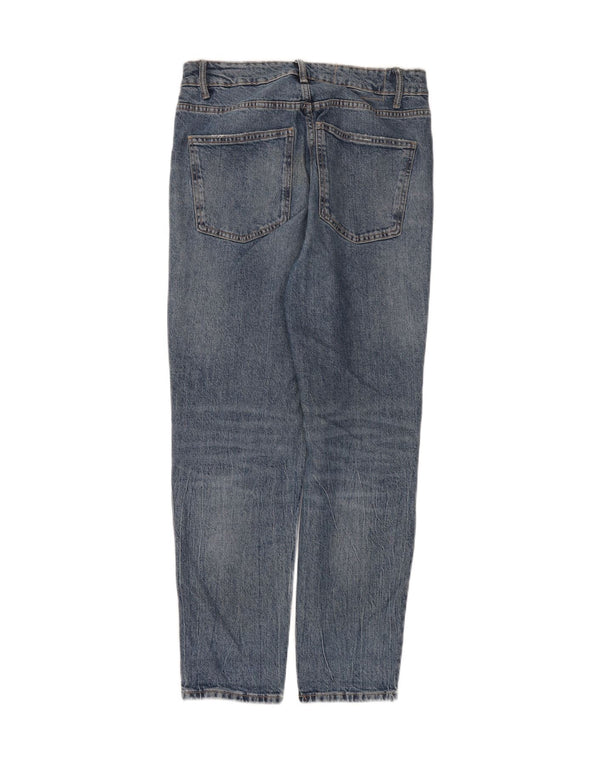 Женские зауженные джинсы Zara EU 40 Medium W30 L28 Синие, хлопок