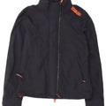 Женская дождевик с рисунком Superdry The Windcheater UK 12, средний темно-синий