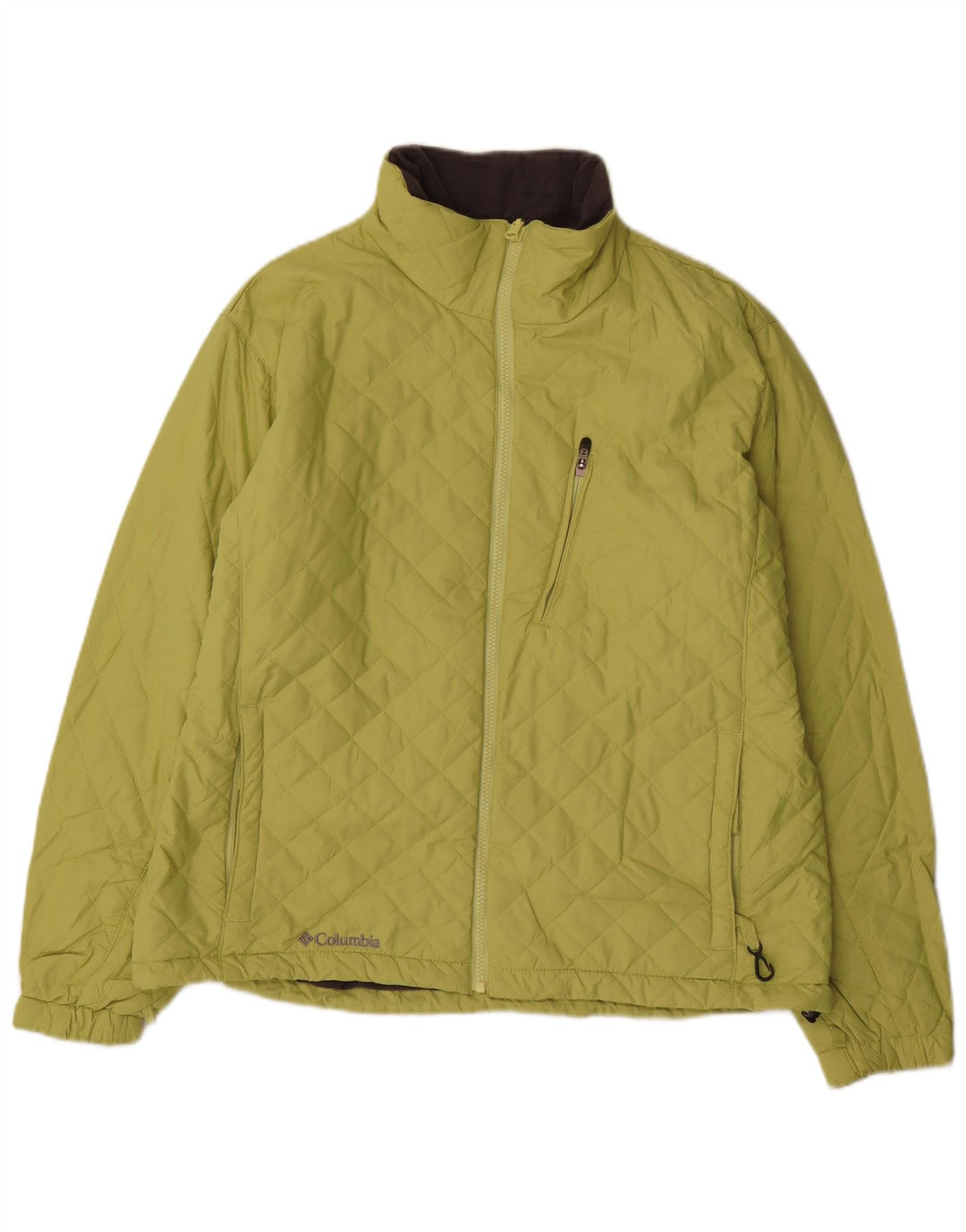 Женская стеганая куртка Columbia UK 18 XL, зеленый полиэстер