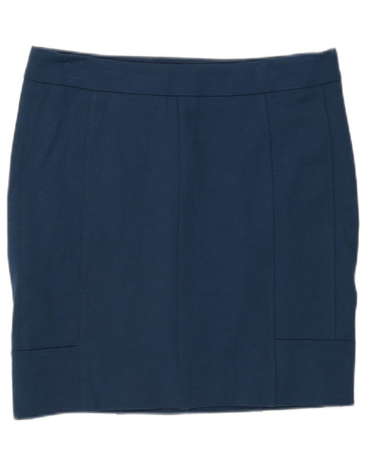 Женская мини-юбка Calvin Klein US 4 Small W28 Синяя вискоза