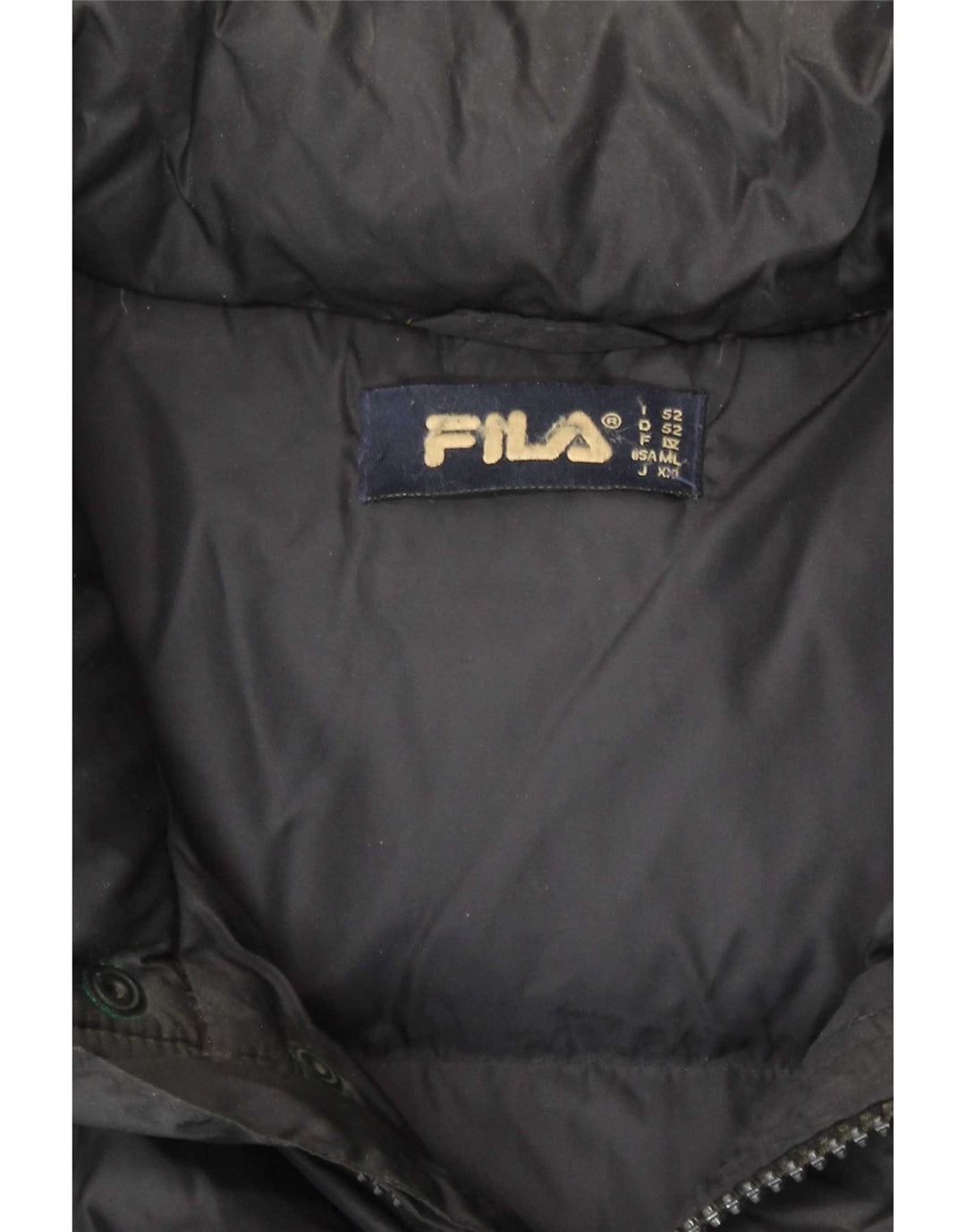 Мужской утепленный жилет Fila IT 52 XL, черный полиамид
