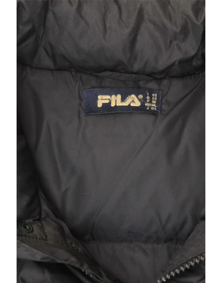 Мужской утепленный жилет Fila IT 52 XL, черный полиамид