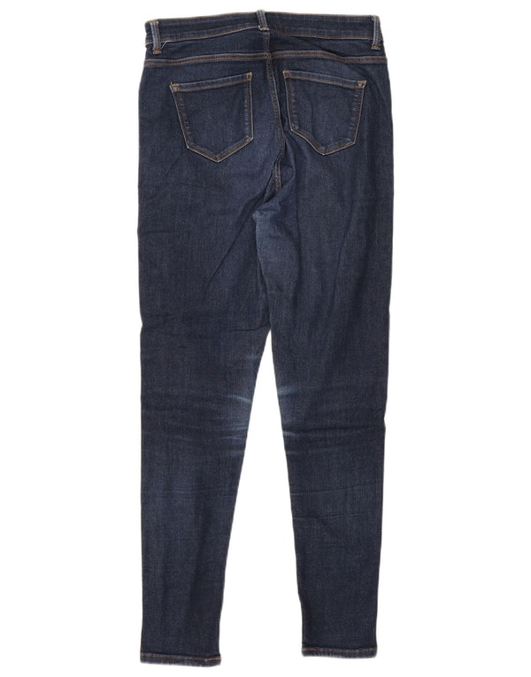 Женские джинсы скинни Marks & Spencer UK 10, маленькие W28 L27, темно-синие