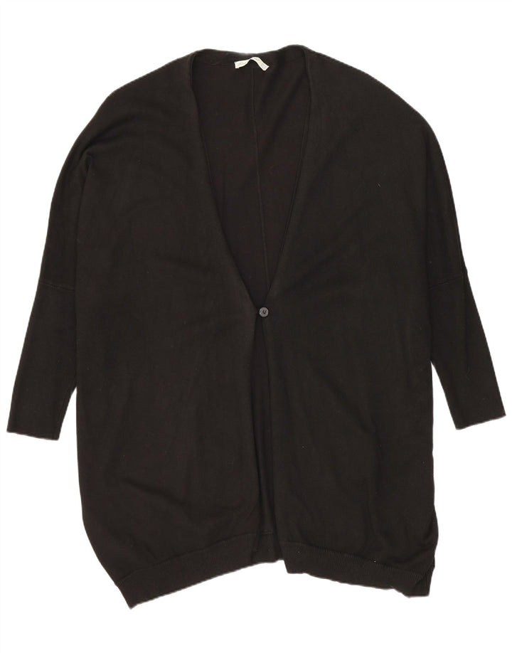 Женский удлиненный кардиган Zara UK 14, средний черный