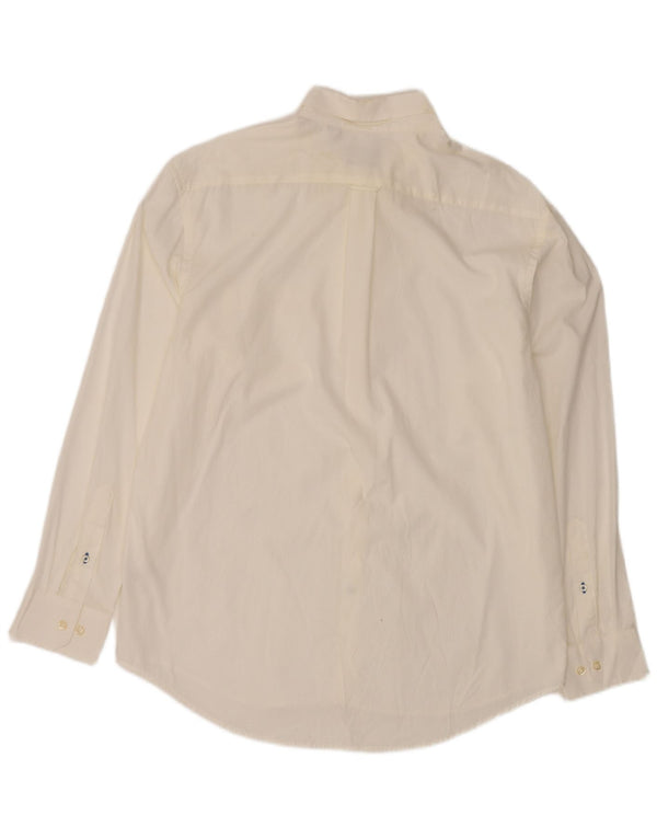 Мужская рубашка IZOD, большая белая, хлопок