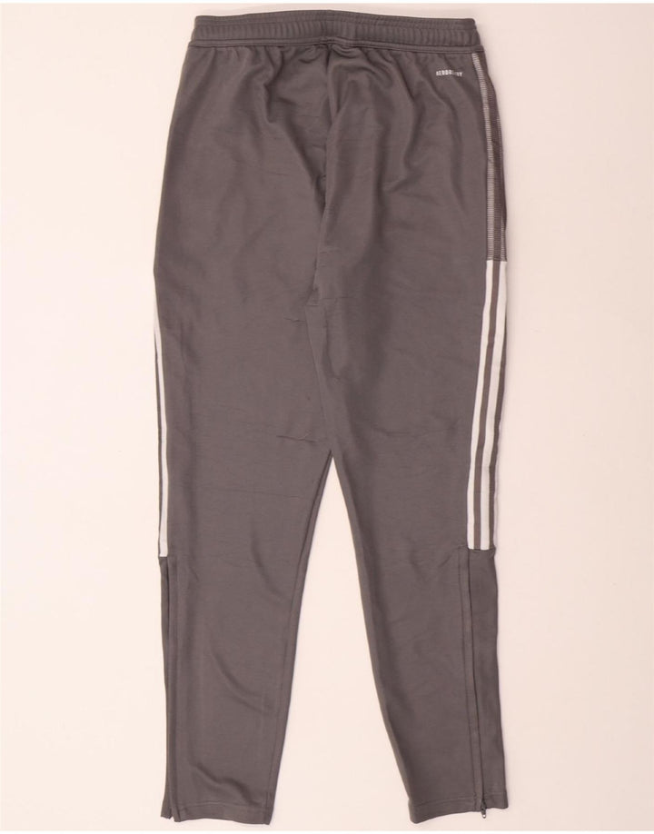 Мужские спортивные брюки ADIDAS Aeroready среднего серого цвета