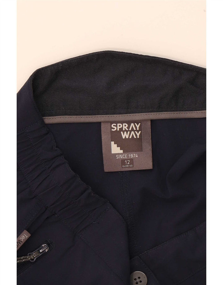 Женские шорты карго Sprayway UK 12 Medium W32 Темно-синий полиамид