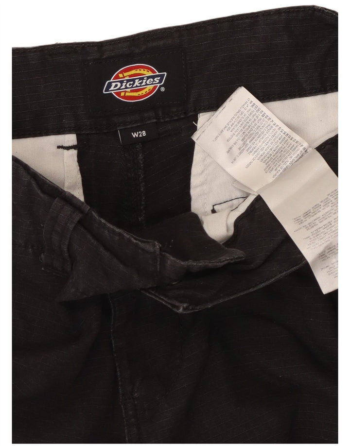 DICKIES Мужские прямые брюки-карго W28 L29, черные, хлопковые