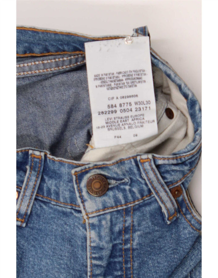 Женские джинсы Bootcut Levi's W30 L30 синие, хлопок
