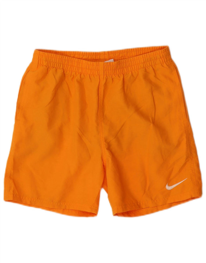 Шорты для плавания NIKE для мальчиков 13–14 лет, XL, оранжевые, полиэстер