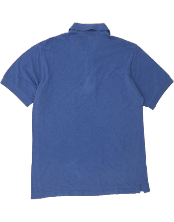SERGIO TACCHINI Mens Polo Shirt IT 50 Medium Blue Cotton Vintage Sergio Tacchini and Second-Hand Sergio Tacchini from Messina Hembry 