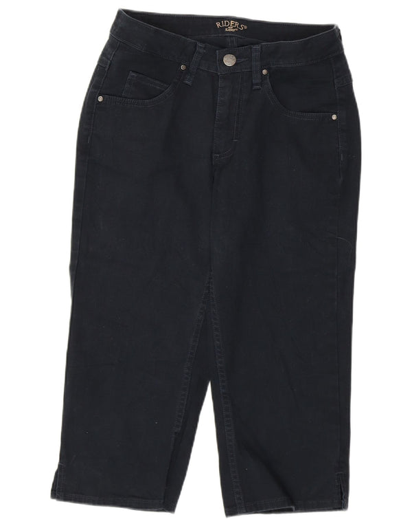 Женские джинсы-капри LEE Riders США 4, маленькие W27 L18, темно-синие, хлопковые