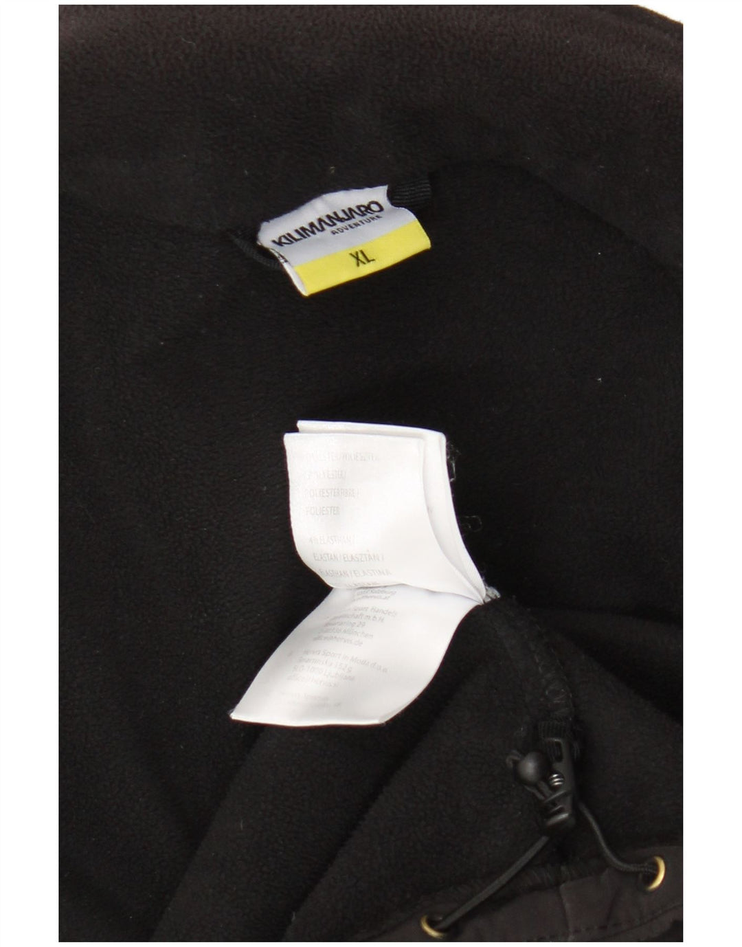 Мужская ветровка Kilimanjaro UK 42 XL, черный полиэстер