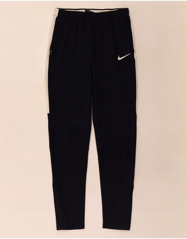 Спортивные брюки Nike для мальчиков 13–14 лет XL, темно-синий, полиэстер с цветными блоками