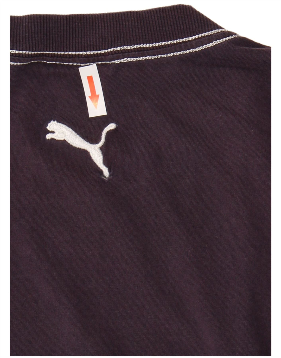 Мужская футболка с рисунком Puma, темно-синий, хлопковый топ среднего размера