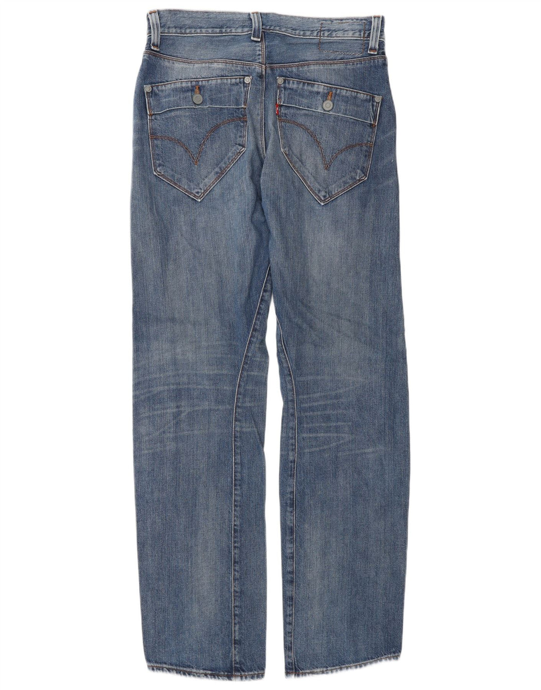Мужские прямые джинсы Levi's W30 L34 синие, хлопок