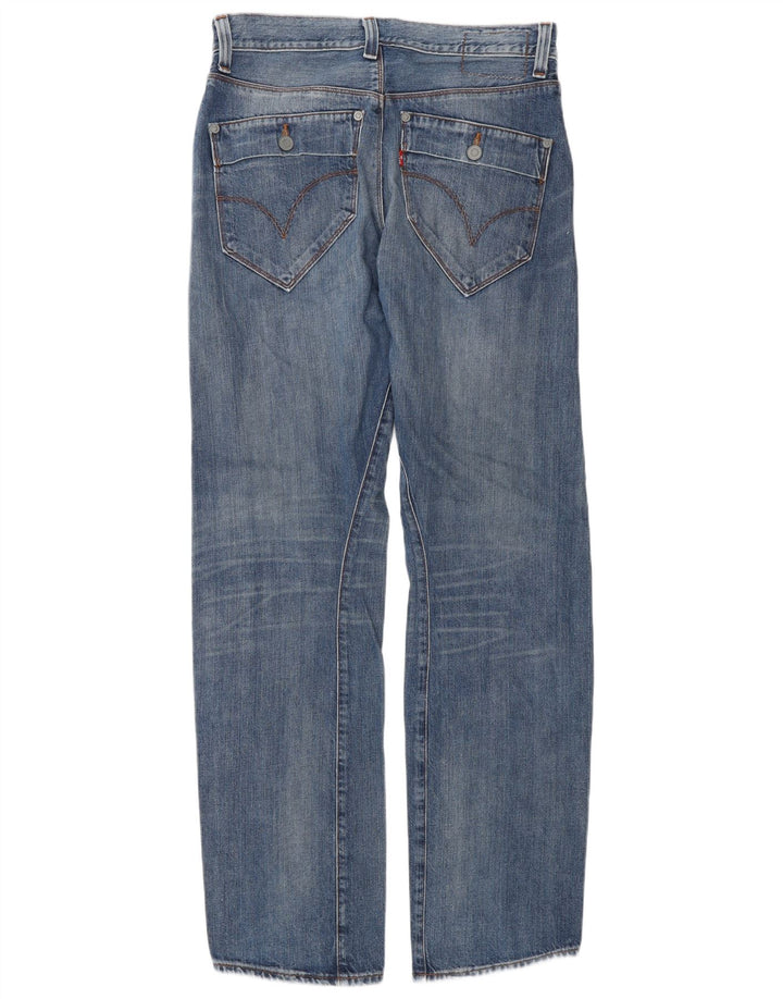 Мужские прямые джинсы Levi's W30 L34 синие, хлопок