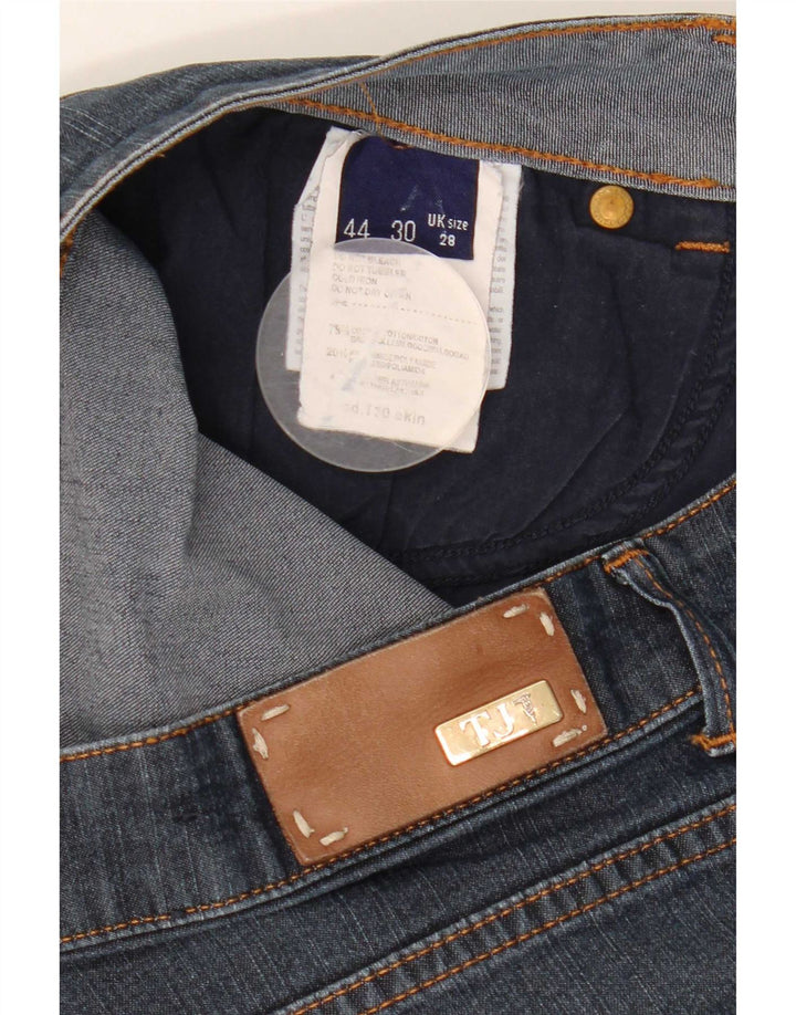 Женские узкие джинсы Trussardi W28 L28 синие, хлопок