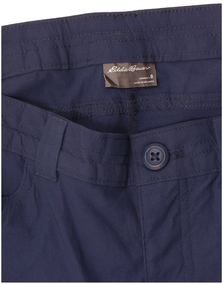 Женские прямые капри EDDIE BAUER US 8 Medium W32 L20 Темно-синие