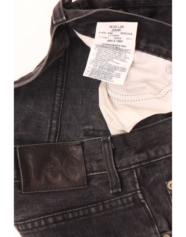 Мужские джинсы Lee Denver Bootcut W33 L36, черный хлопок