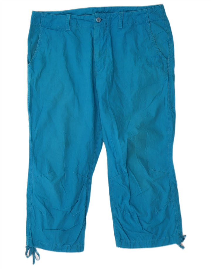 KAPPA Женские прямые капри идеального кроя IT 48 XL W34 L20 синие