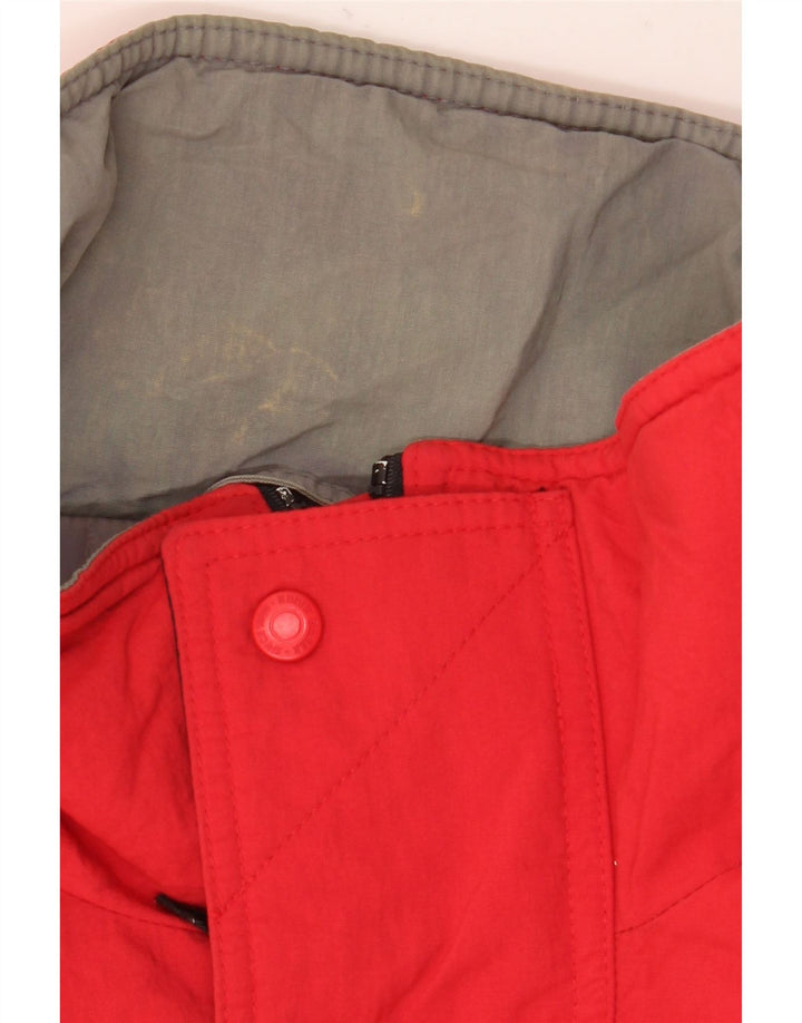 Мужская стеганая куртка Eddie Bauer UK 42 XL, красный хлопок