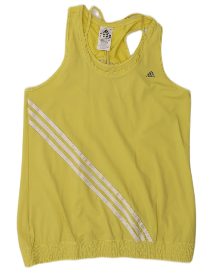 Женский жилет Adidas Climacool Vest UK 16/18, большой желтый полиамид