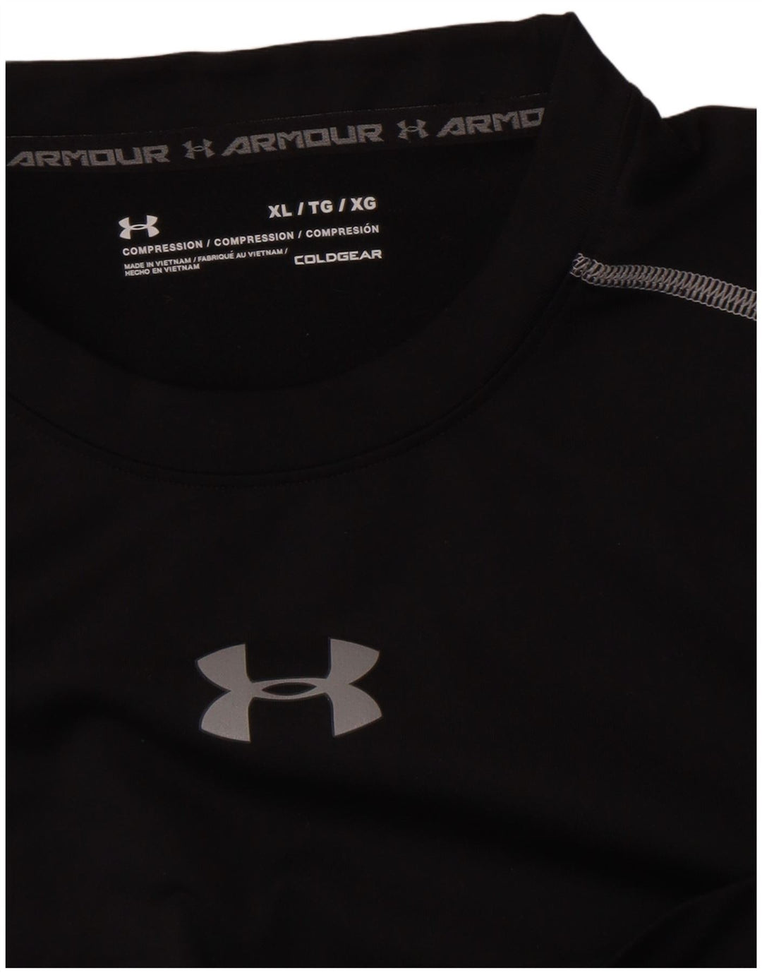 Мужской компрессионный топ Under Armour с длинным рукавом XL, черный