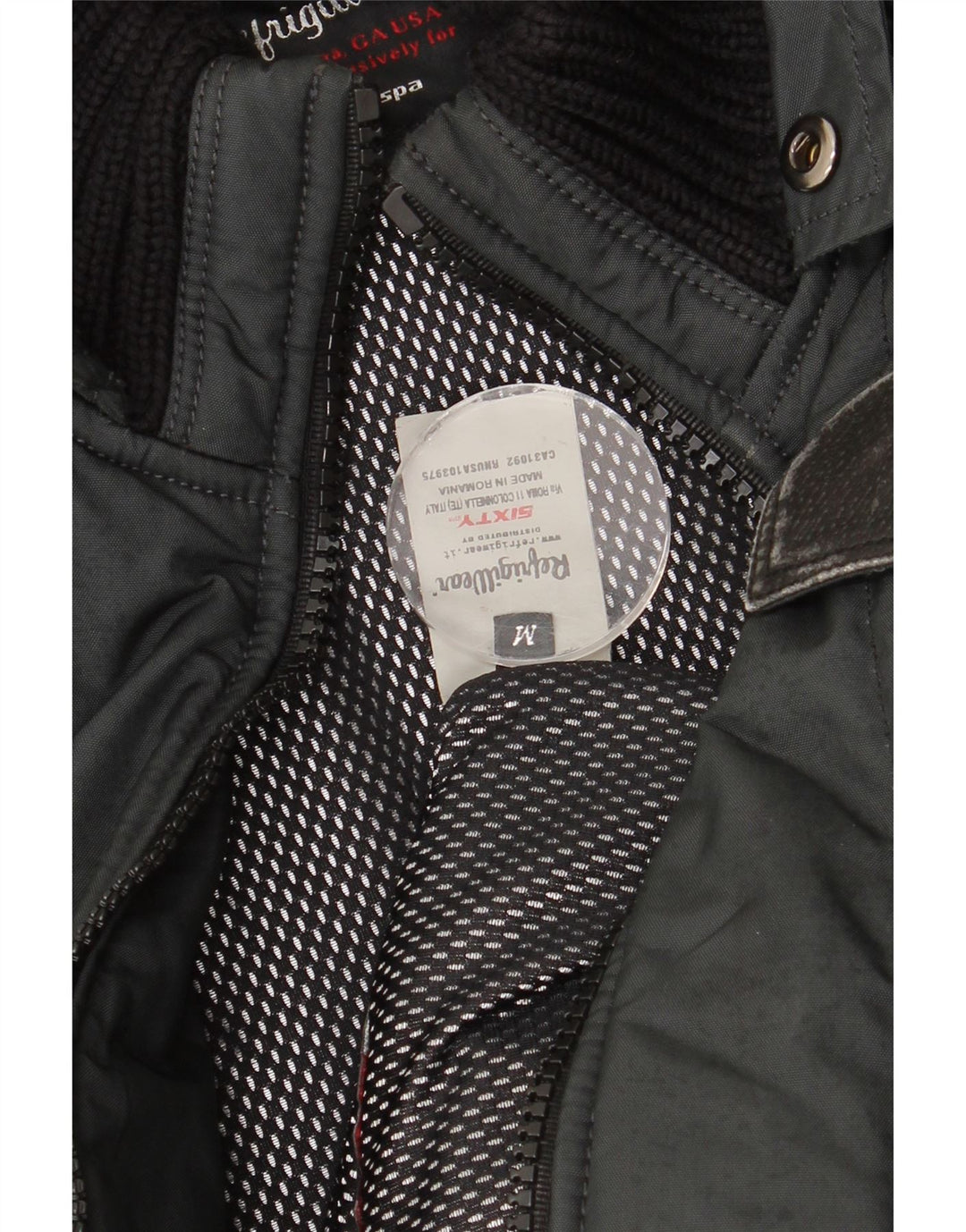 REFRIGIWEAR Мужская стеганая куртка UK 38, средний черный нейлон