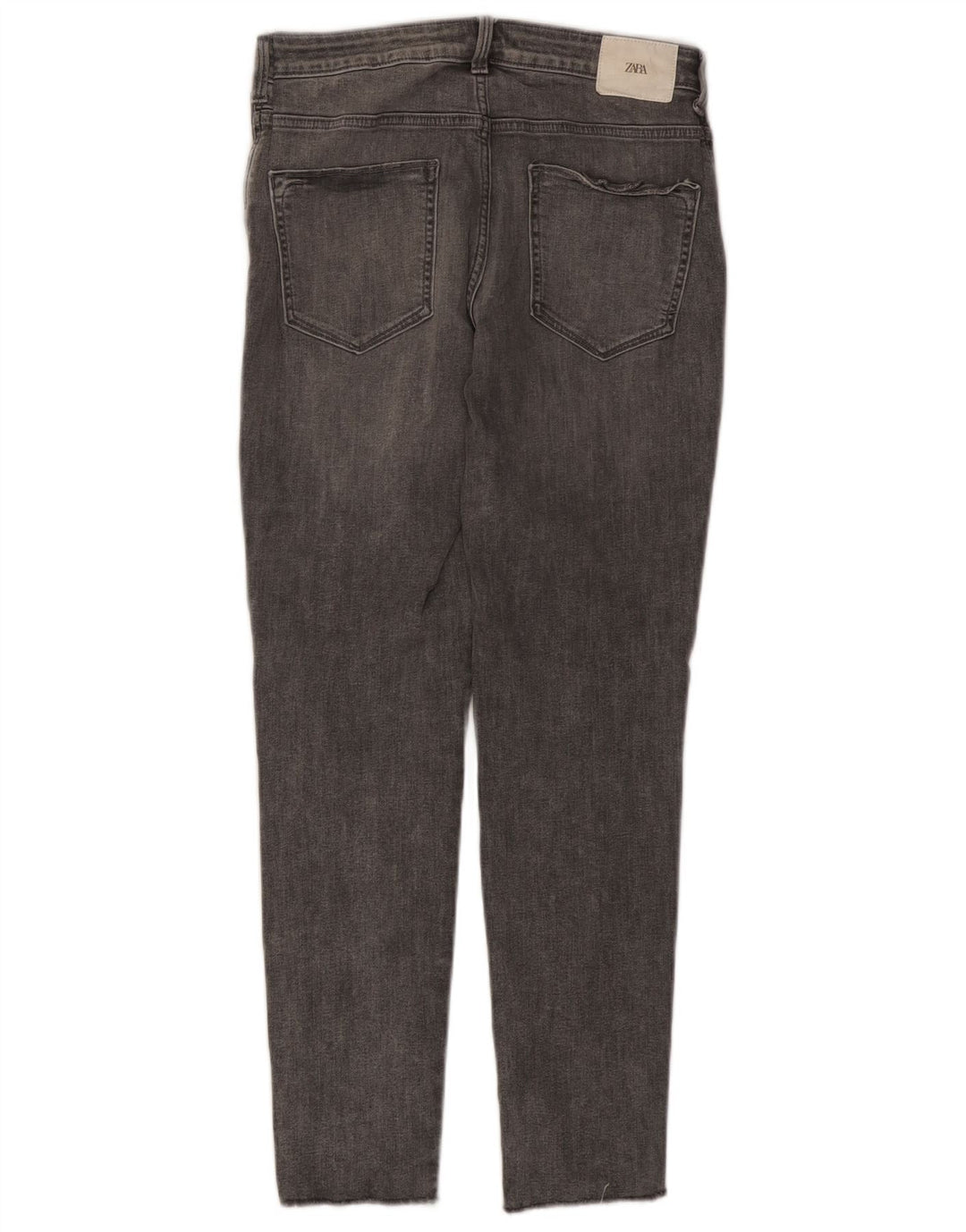 Женские узкие джинсы Zara EU 42, большие W32 L28, серые