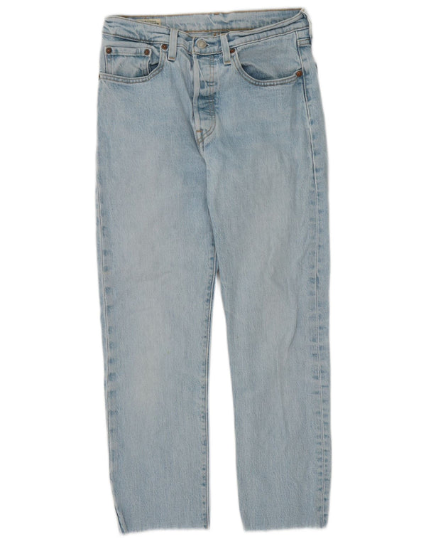 Женские прямые джинсы Levi's W27 L26, синие, хлопок