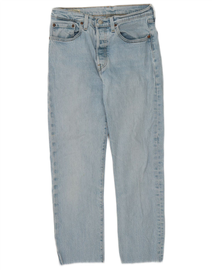 Женские прямые джинсы Levi's W27 L26, синие, хлопок