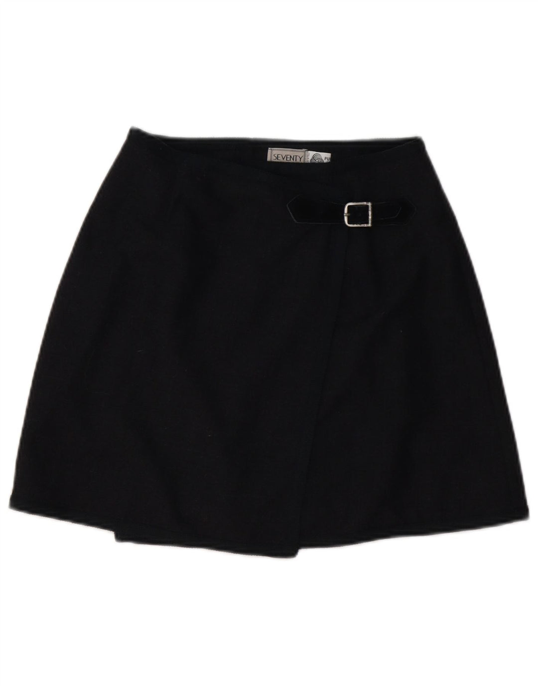 Женская юбка с запахом Seventy IT 42 Medium W26 Темно-синяя шерсть