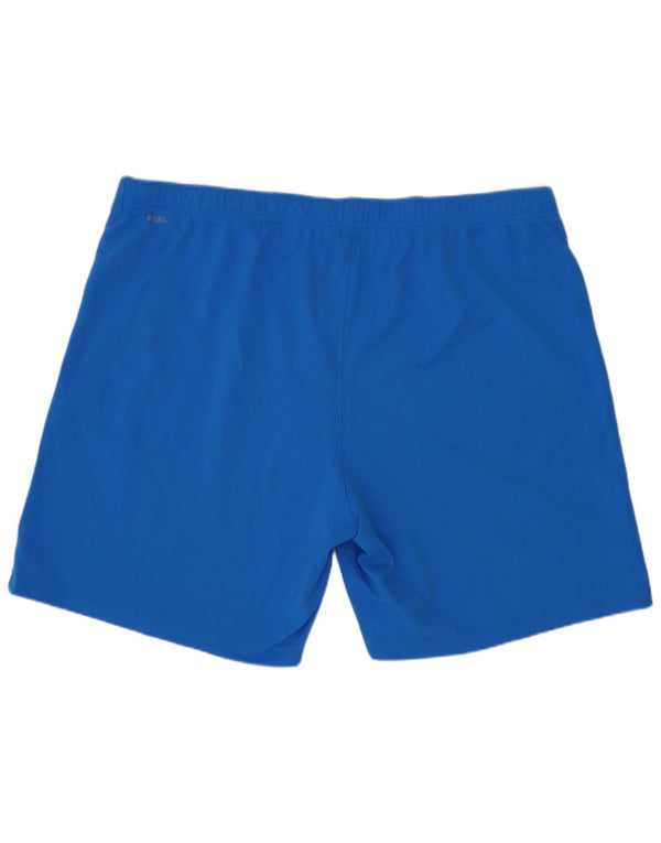 Мужские спортивные шорты Puma 2XL синие, полиэстер, спортивные