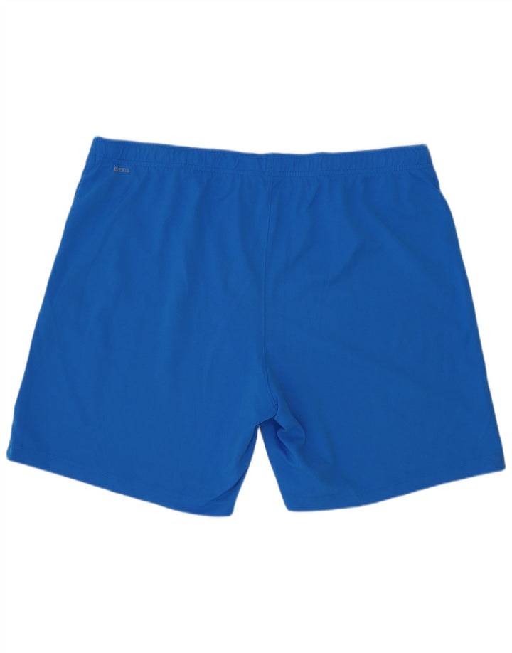 Мужские спортивные шорты Puma 2XL синие, полиэстер, спортивные