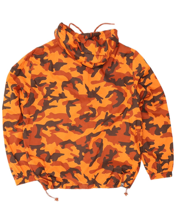 Мужская куртка-анорак Puma UK 38 Medium Orange Camouflage Sports