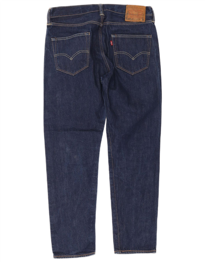 Мужские прямые джинсы Levi's 501 CT W34 L32 синие, хлопок