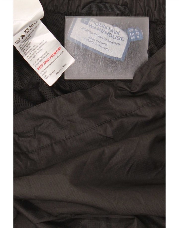 Женские водонепроницаемые брюки Mountain Warehouse UK 12, средние W32 L29, черные