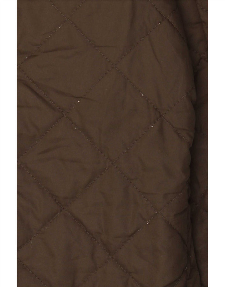 Женская стеганая куртка Gap UK 42 XL, цвет хаки, полиэстер с цветными блоками