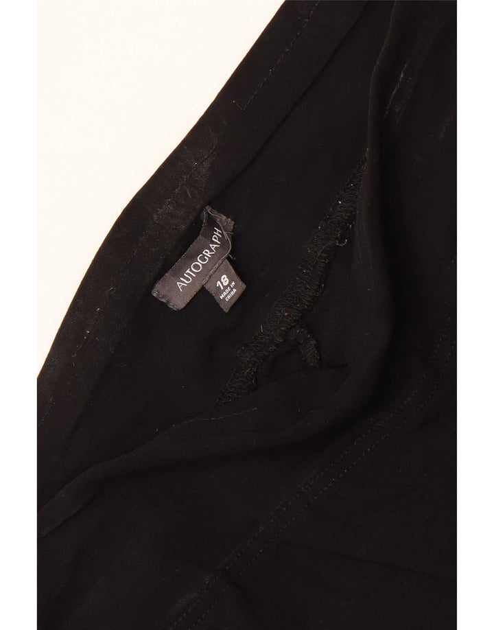 Женские леггинсы Marks & Spencer Autograph UK 18 XL, черные