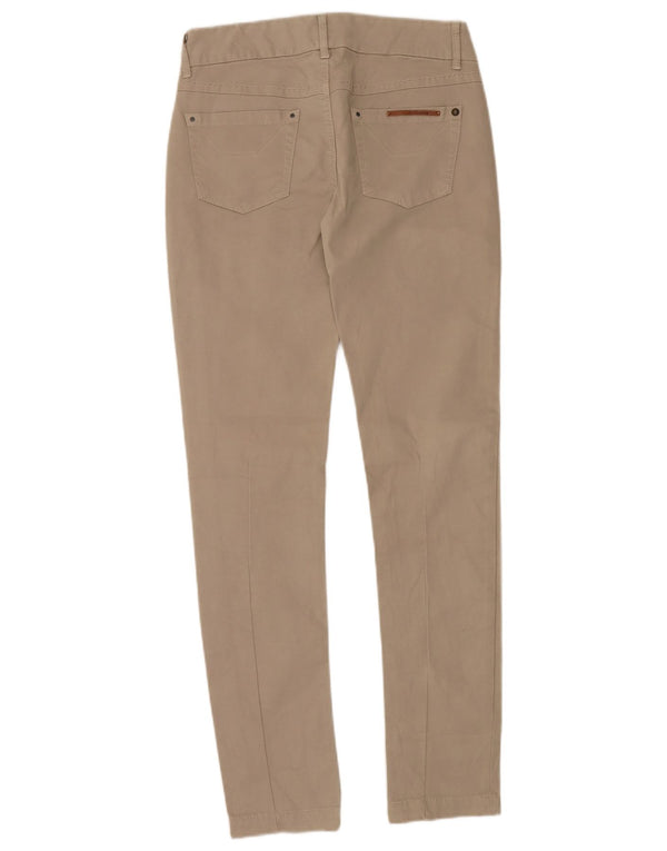 Женские повседневные брюки скинни Jeckerson W27 L32, бежевый хлопок