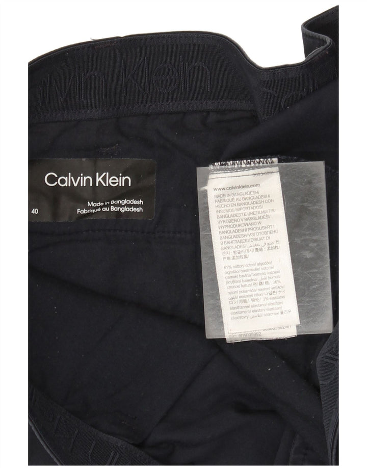 Мужские шорты чинос Calvin Klein W40 XL, темно-синие, хлопок